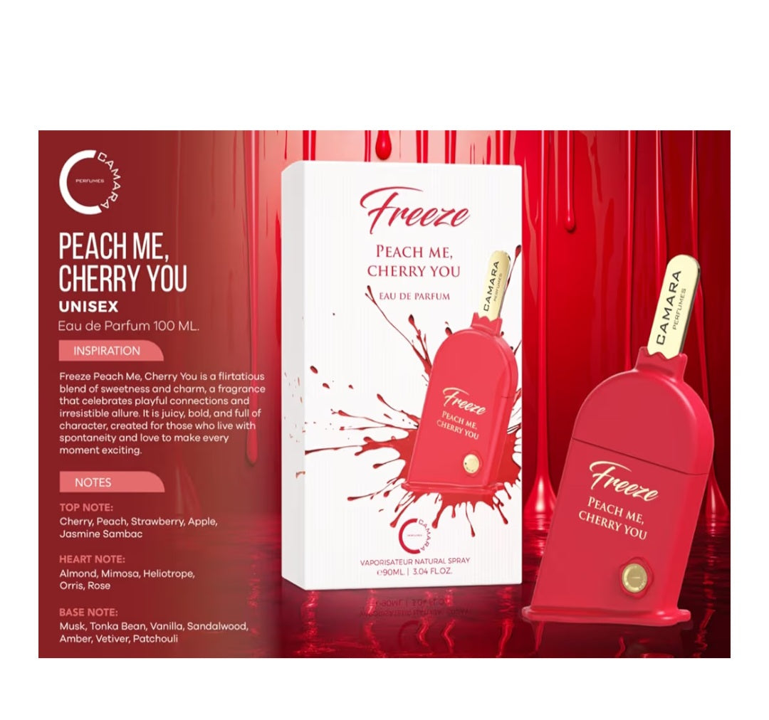 CAMARA FREEZE (MANDARIN,OH MY GUAVA,PEACH ME CHERRY YOU,PEAR ME UP,CARAMEL ME CRAZY)