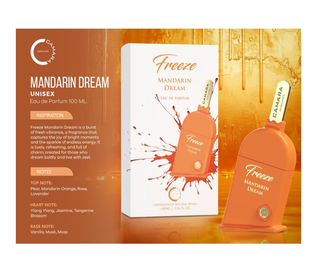CAMARA FREEZE (MANDARIN,OH MY GUAVA,PEACH ME CHERRY YOU,PEAR ME UP,CARAMEL ME CRAZY)
