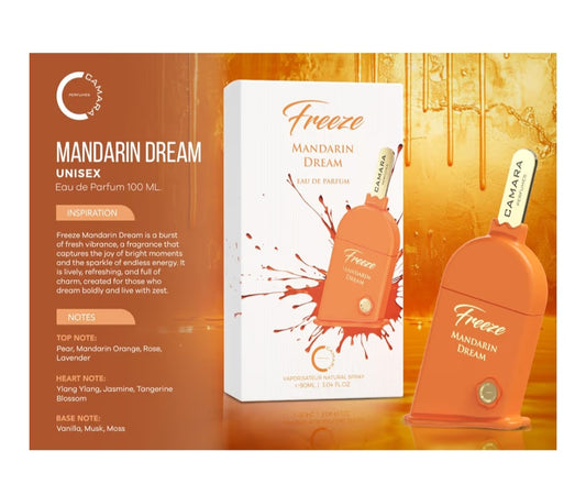 CAMARA FREEZE (MANDARIN,OH MY GUAVA,PEACH ME CHERRY YOU,PEAR ME UP,CARAMEL ME CRAZY)